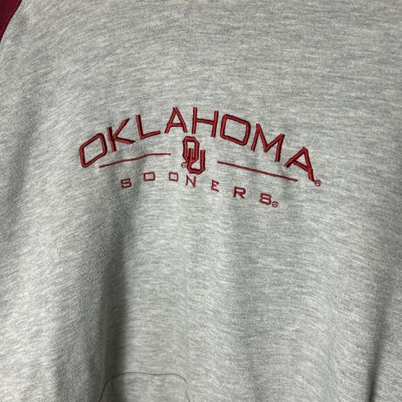 y2k University of Oklahoma Skater/Surf Sports Hoodie - Picture 2 of 4